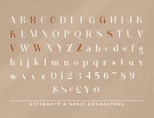 Modern Font