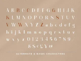 Modern Font