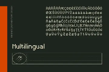 Lakonet - Digital Display Font