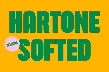 Hartone Softed font