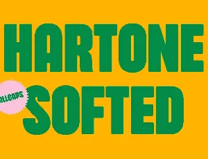 Hartone Softed font