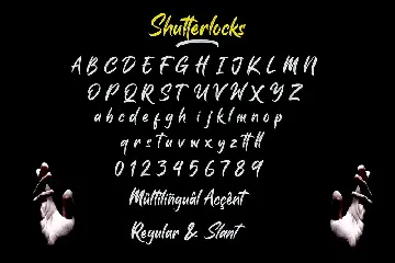 Shutterlocks - Casual Handbrush font