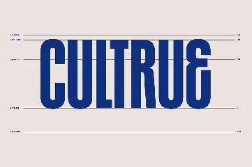 CULTRUE font