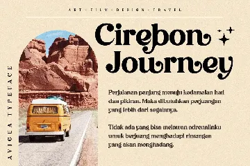 Avigea Modern Serif Font