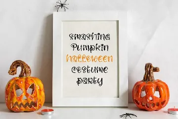 Haloking Creepy Quirky Halloween Font