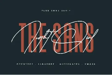 Amstonia Signature font