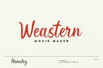 Hamsley Script! font