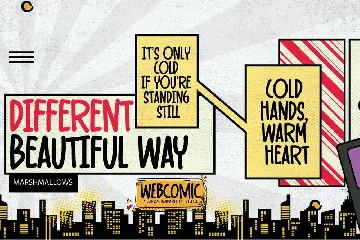 Webcomic - Comical Handwritten Typeface font