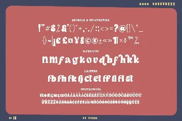 Magdafe - A Groovy Typeface font