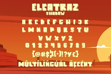 Elcatraz Family font