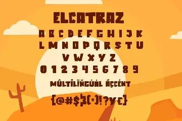 Elcatraz Family font