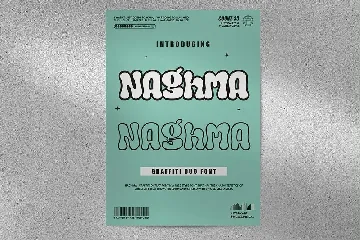 Naghma - Groovy Display Font