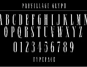 Previllage font