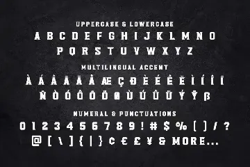 Headcorps - Military Serif Font