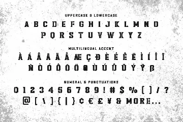 Headcorps - Military Serif Font