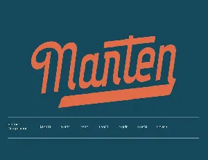 Parten font