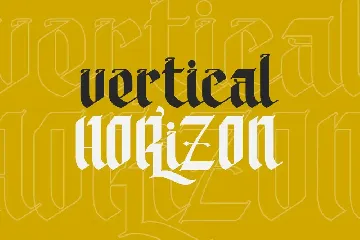 Modern Blackletter Font