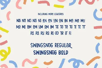 Swingsnug- Playful Display Sans font