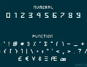 Minigame - Modern Font