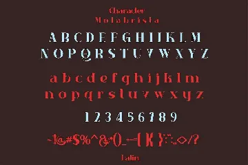 Molabrista font