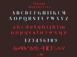 Molabrista font