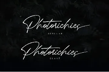 Photoricies font