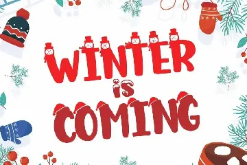 Snow Freeze - Quirky Winter Font