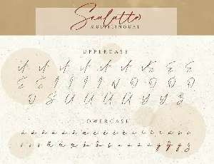 Sealatte Font