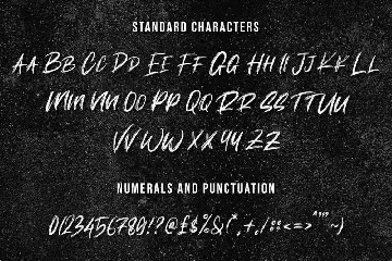 Brush Fonts