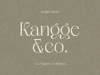 Ageya - Modern Elegant Serif Font