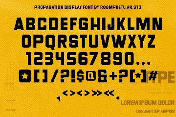 Propagation Font