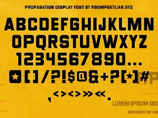 Propagation Font