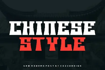 The Chinese Font