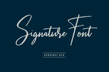 Smith Allison Signature Font