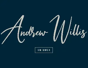 Smith Allison Signature Font