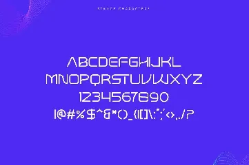 STANGE - Modern Futuristic Font