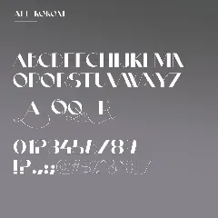 Kokoni font