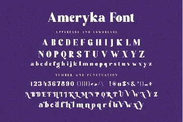 Ameryka Font