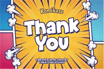 Komikaze Comic Fun font