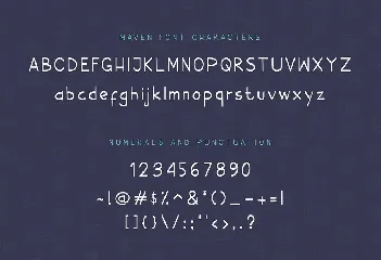 Maven Font