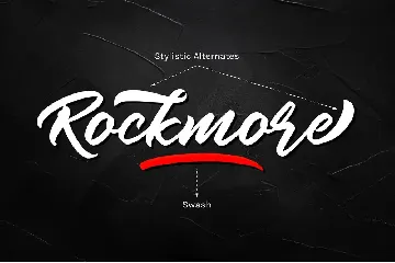 Rockmore - Authentic Bold Script font