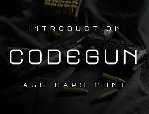 Codegun Font