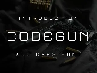 Codegun Font