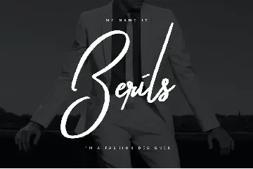 Bouttiques Signature Font