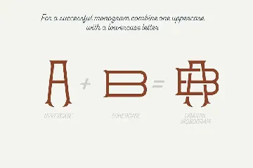 Victorian Monogram Creator Font