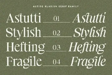 Astire Klarish font