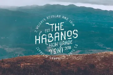 Habanos Retro Font