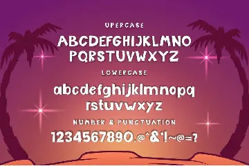 Night Hero Display Font