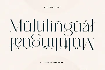 Rhiffiral font