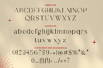 Rosalina Stylish Serif font